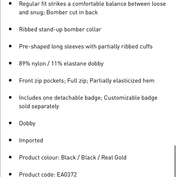 ADIDAS VCRT BOMBER JACKET (BRAND NEW) - Picture 2 of 9